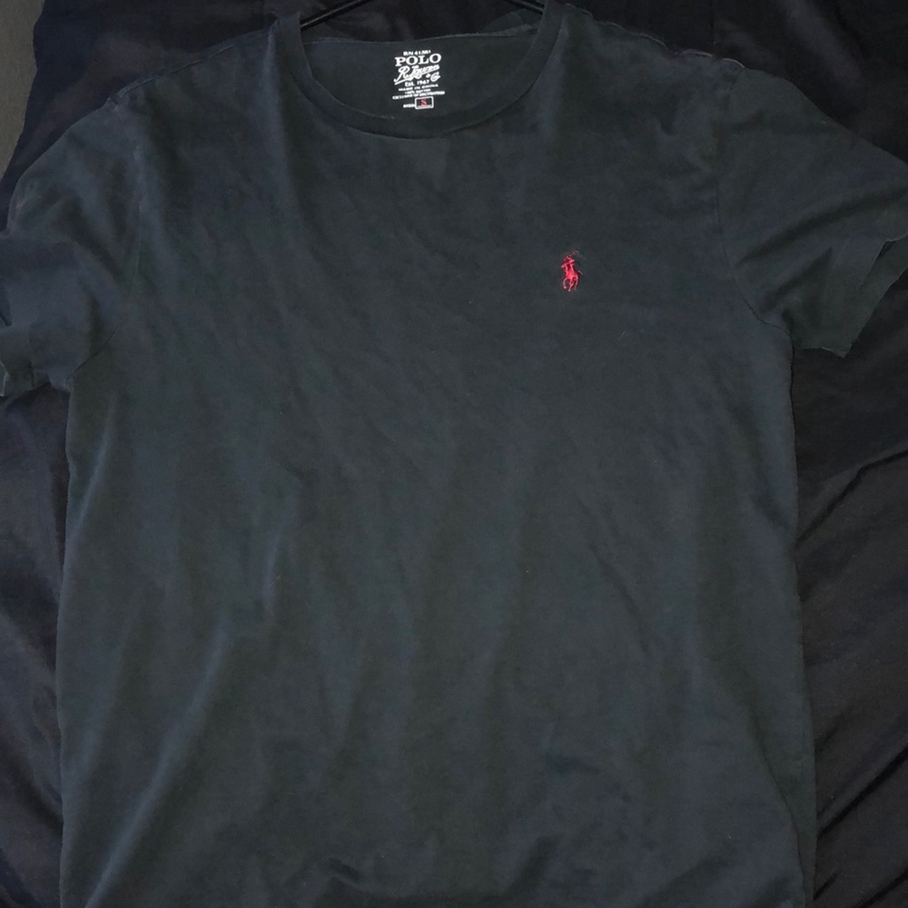 Black Polo Raleigh Lauren Shirt